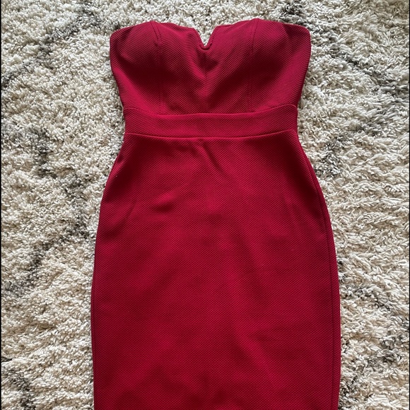 Bodycon sweetheart neck strapless dress - Picture 2 of 4
